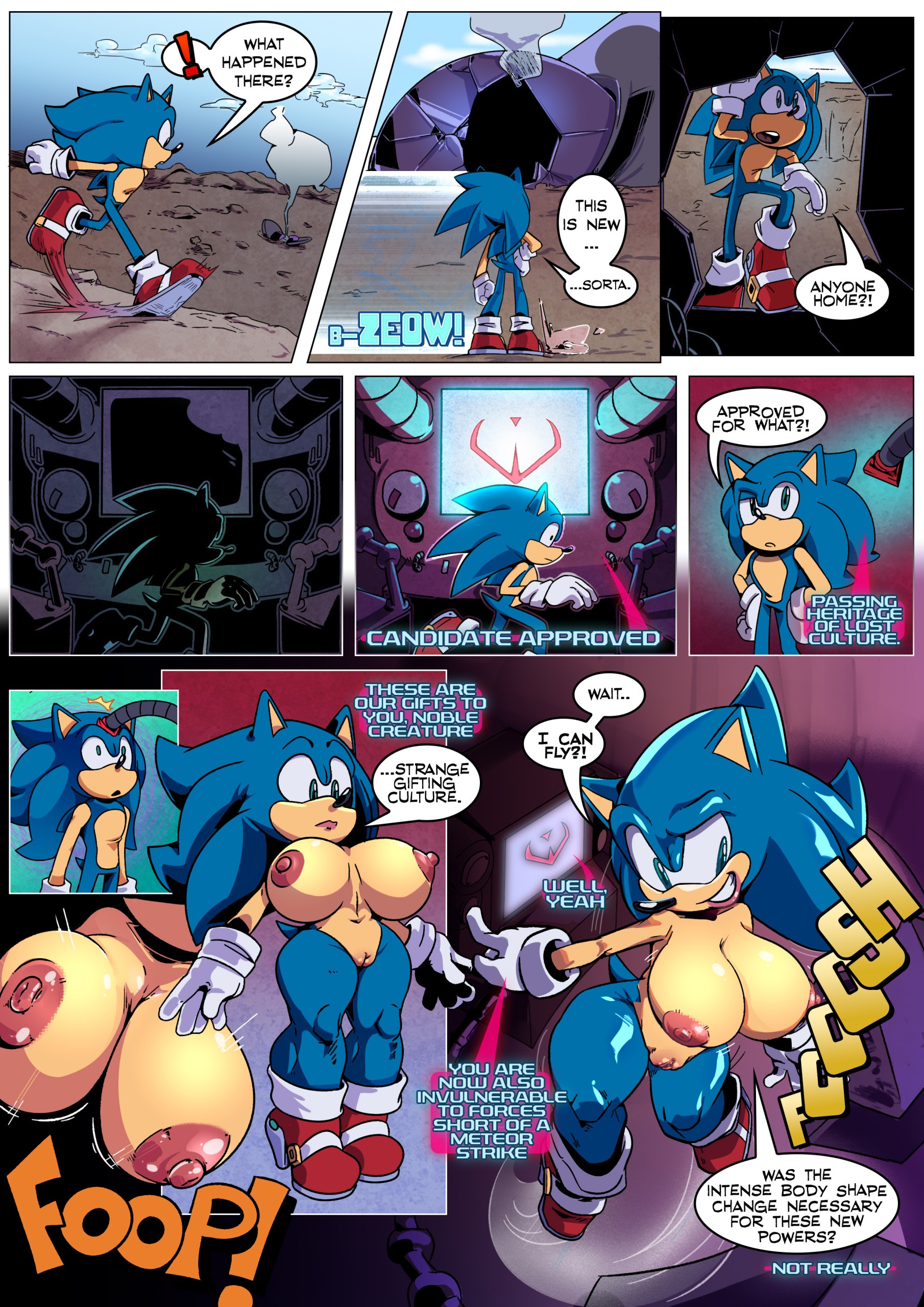 Legacy - Sonic Rule 63 porn comic picture 1