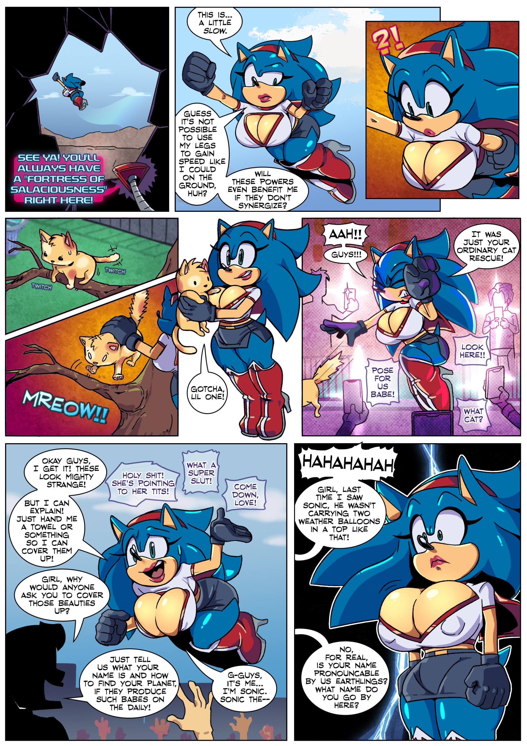 Legacy - Sonic Rule 63 porn comic picture 3