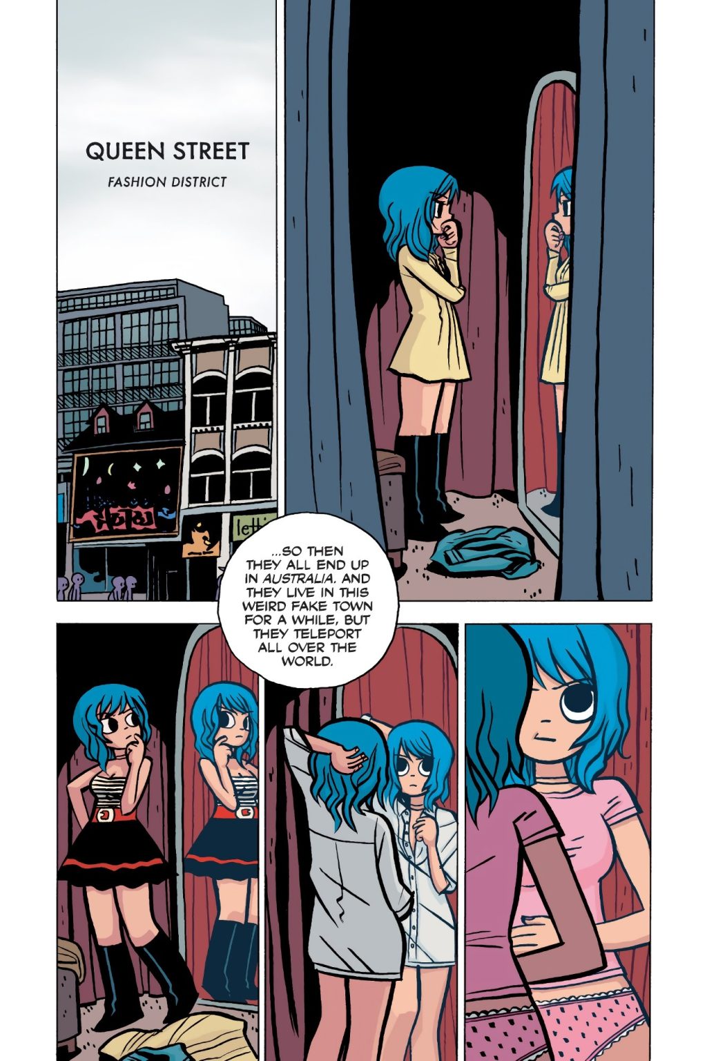 Ramona Flowers X Shota porn comic picture 1