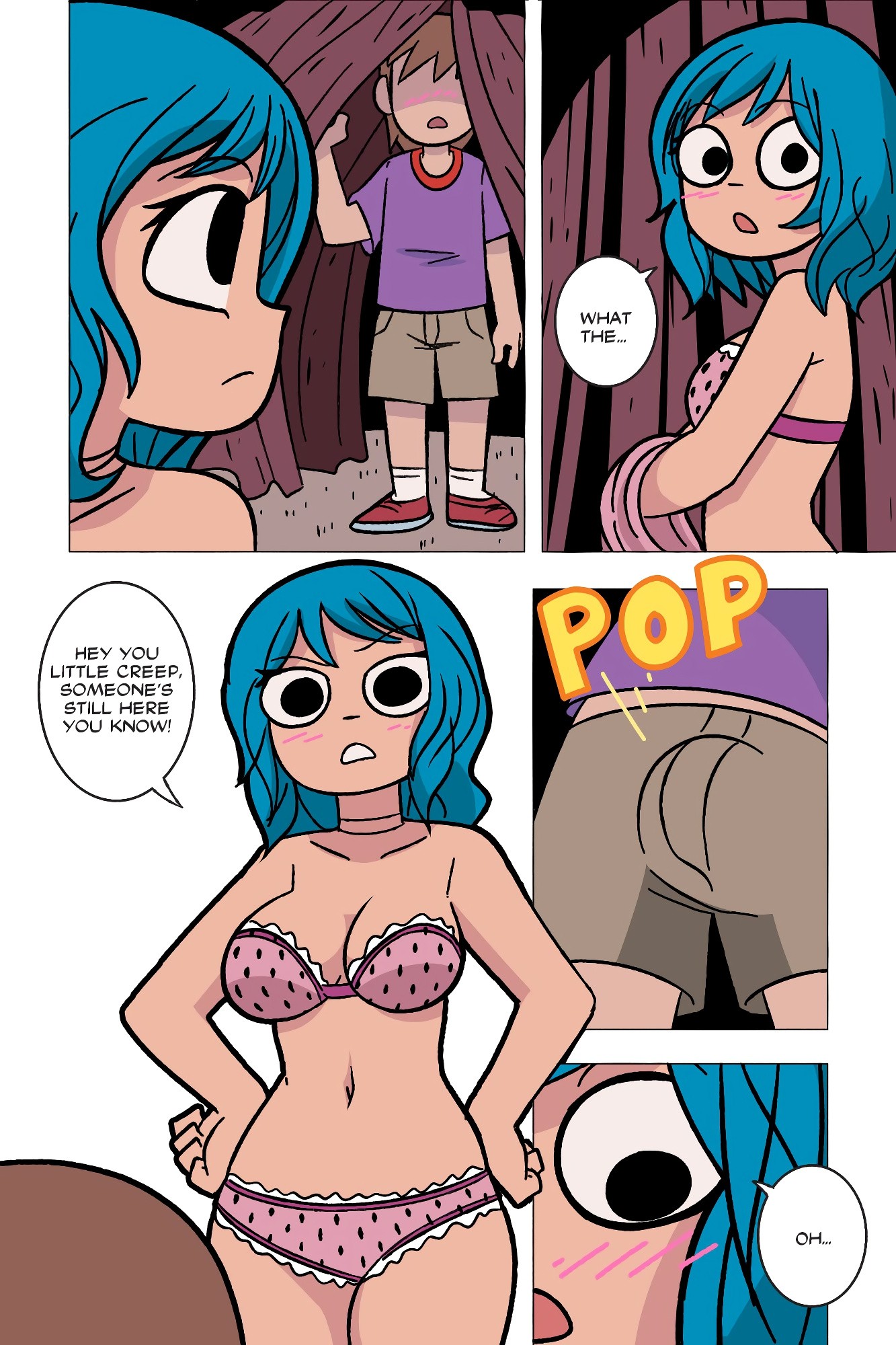 Ramona Flowers X Shota porn comic picture 2