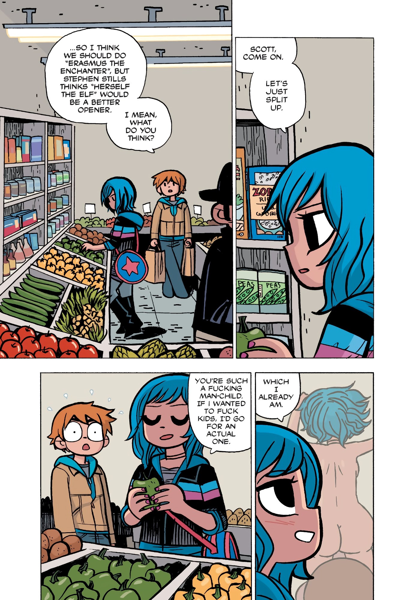 Ramona Flowers X Shota porn comic picture 8