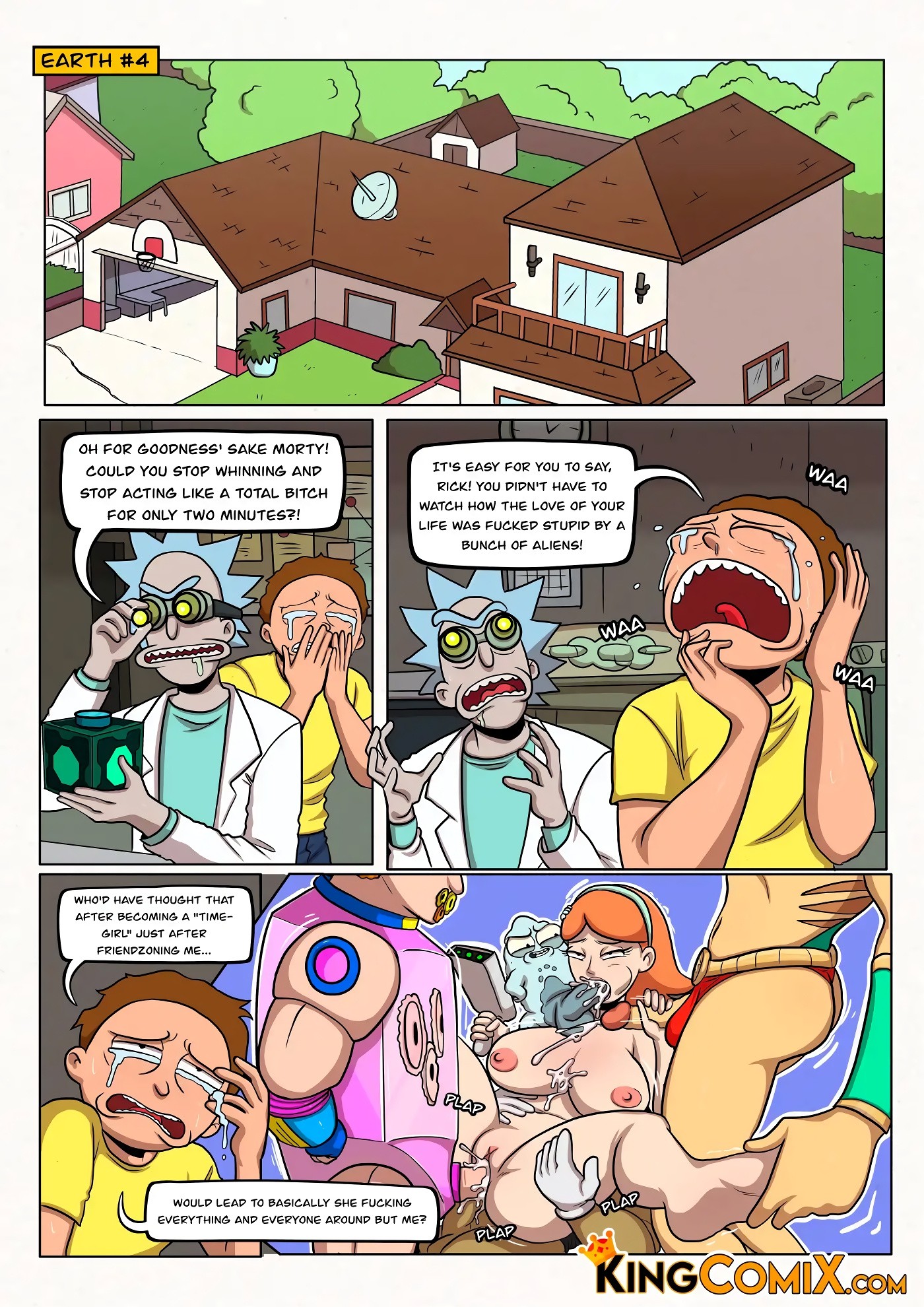 Rick and Morty: Another Morty Sex Comic porn comic picture 2