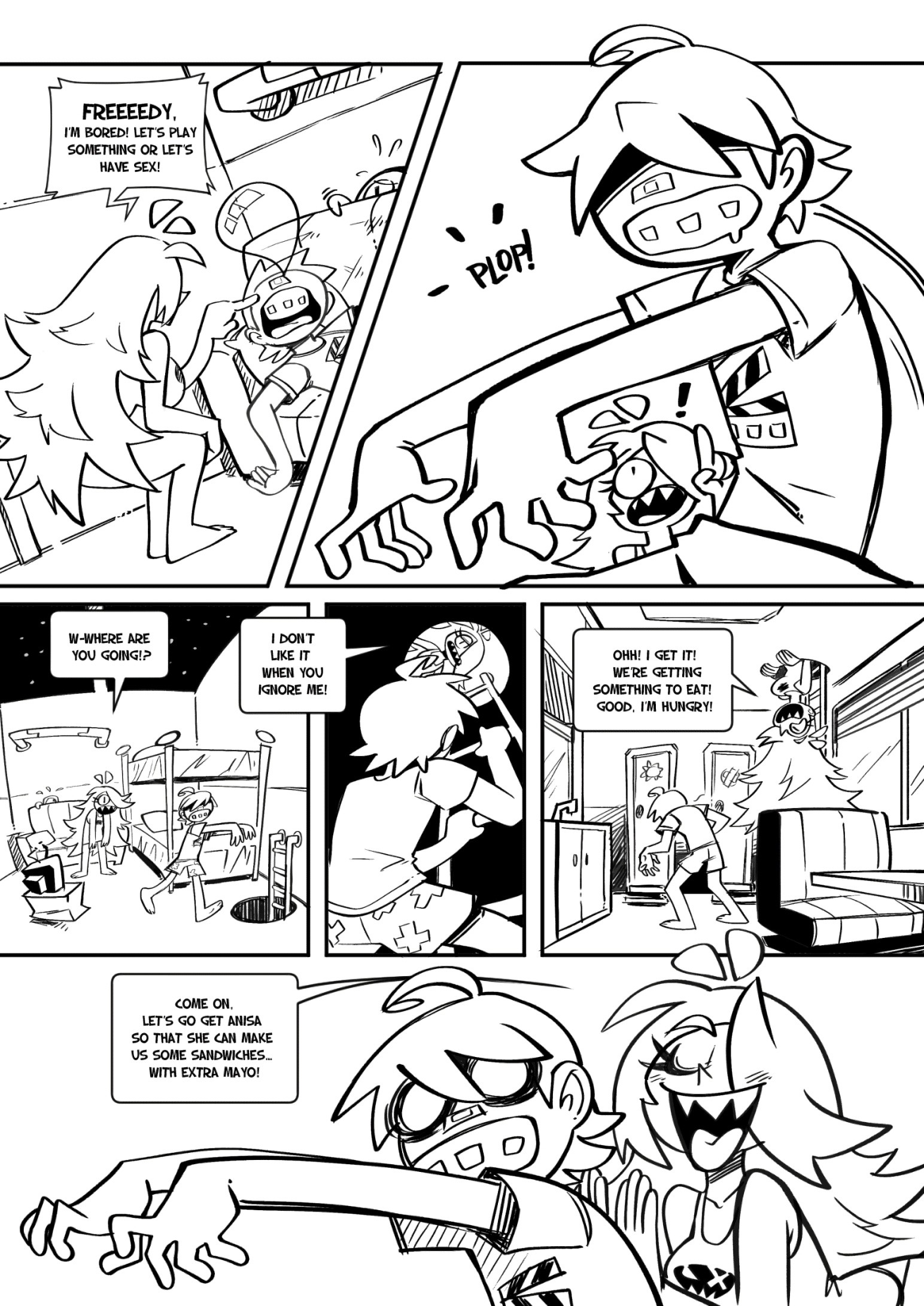 Skarpworld 15: Secret House porn comic picture 10