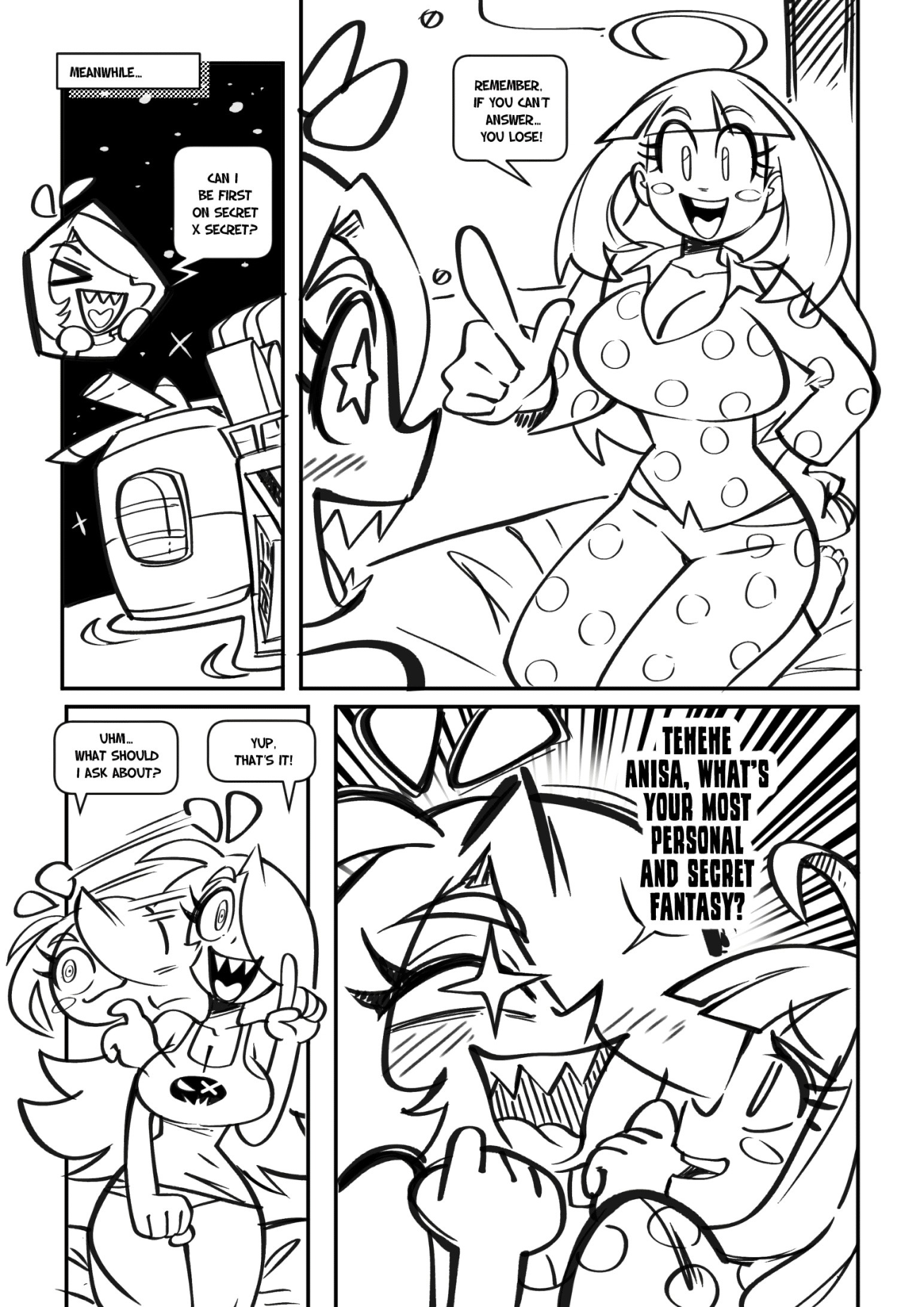 Skarpworld 15: Secret House porn comic picture 4