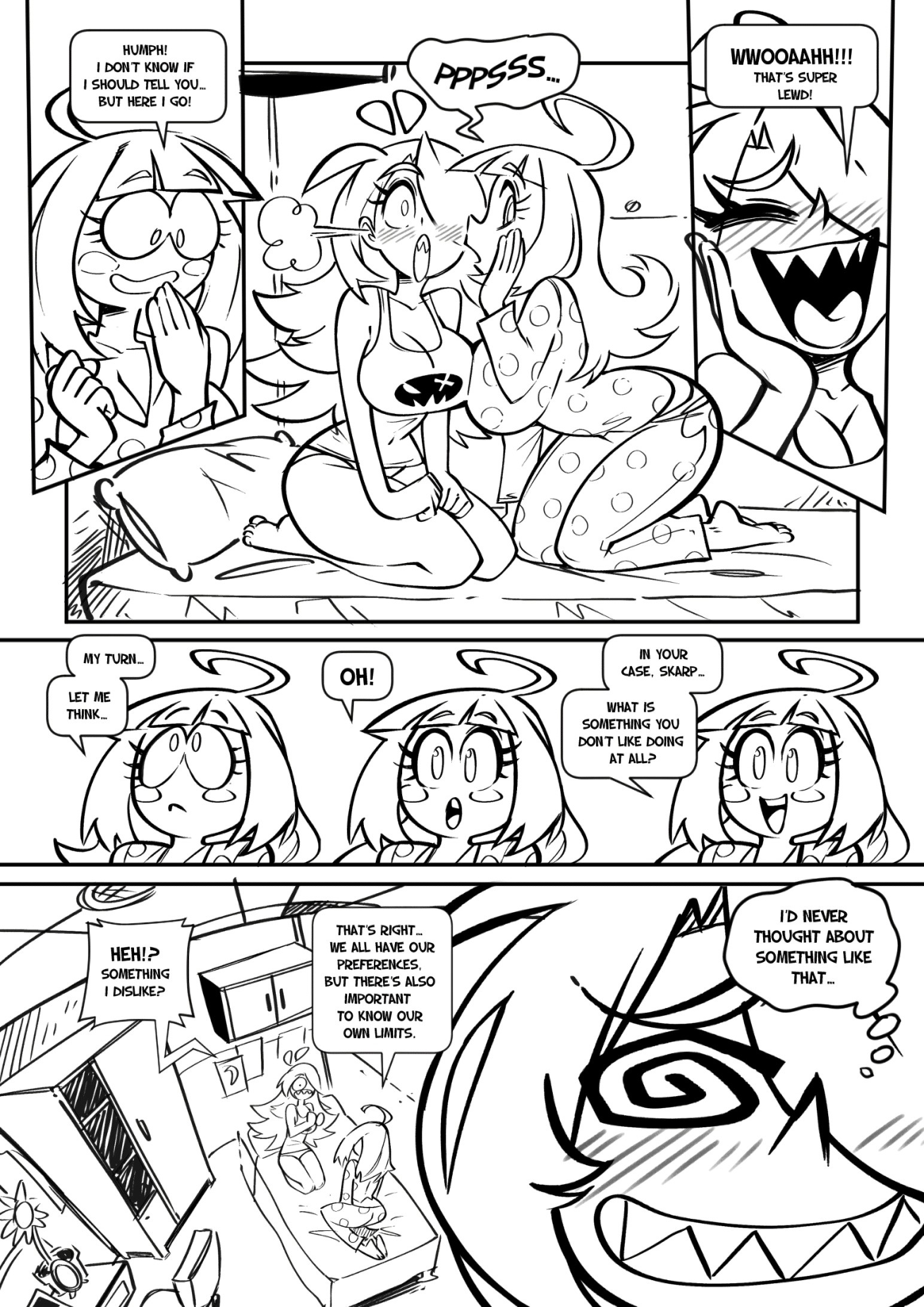 Skarpworld 15: Secret House porn comic picture 5