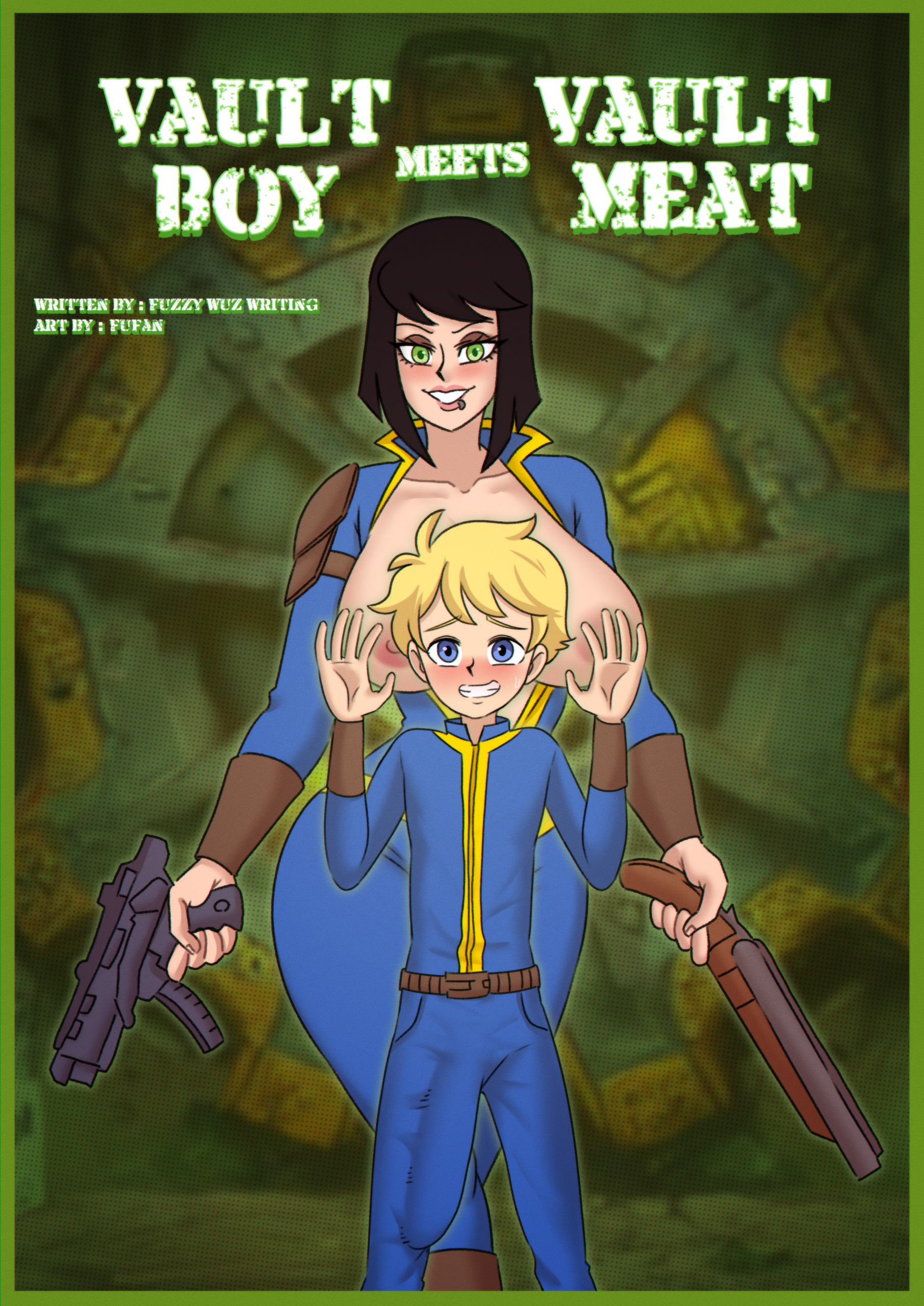 Vault Boy meets Vault Meat porn comic picture 1