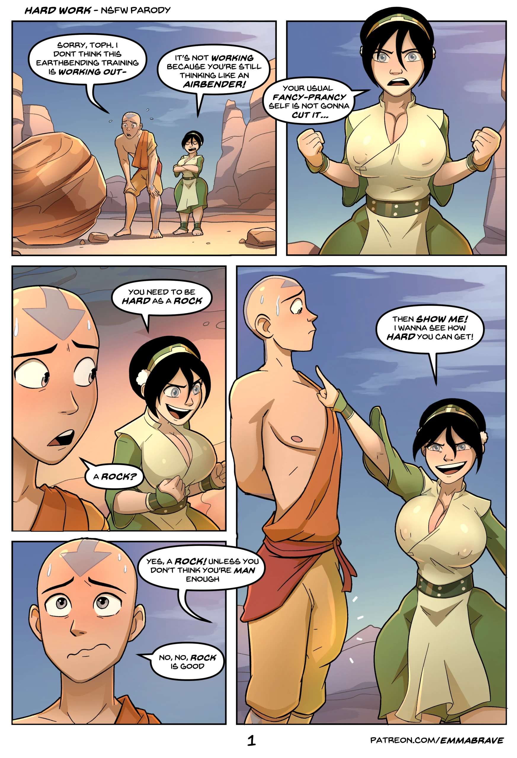 Hard Work Remake porn comic picture 1