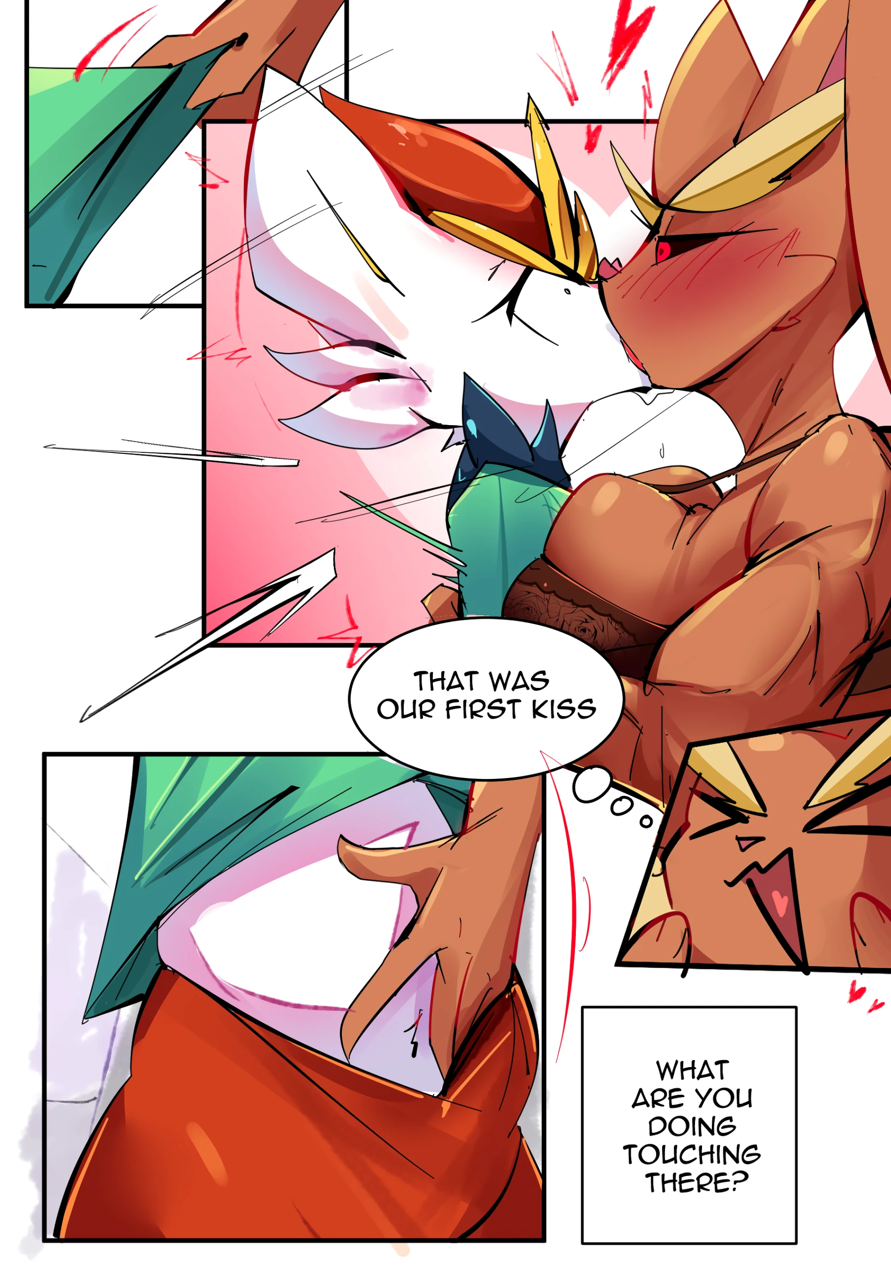 Lopunny vs Cinderace porn comic picture 14