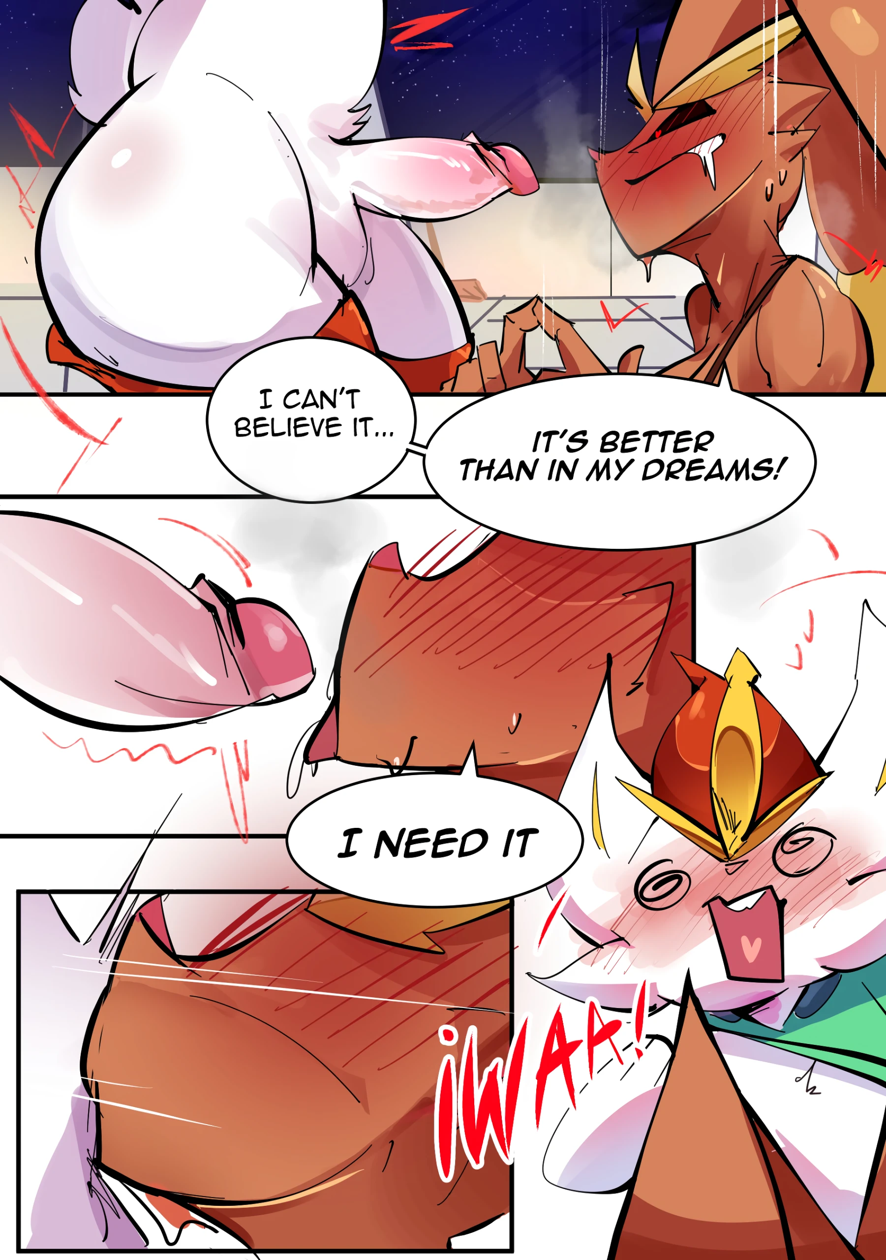 Lopunny vs Cinderace porn comic picture 15