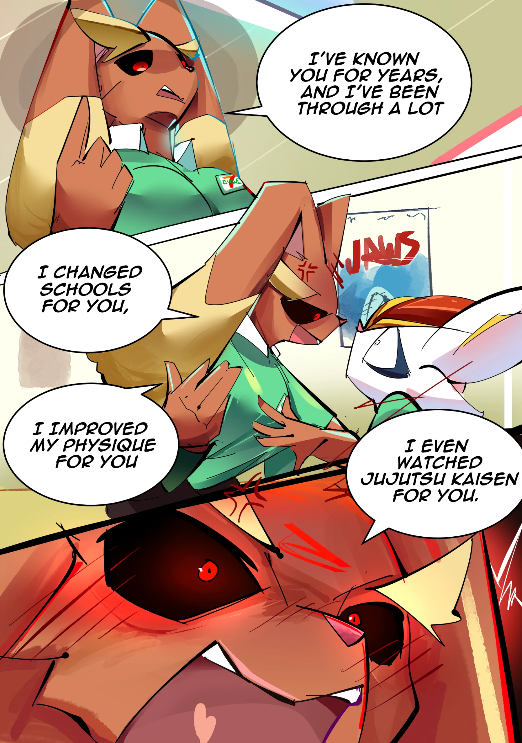 Lopunny vs Cinderace porn comic picture 9