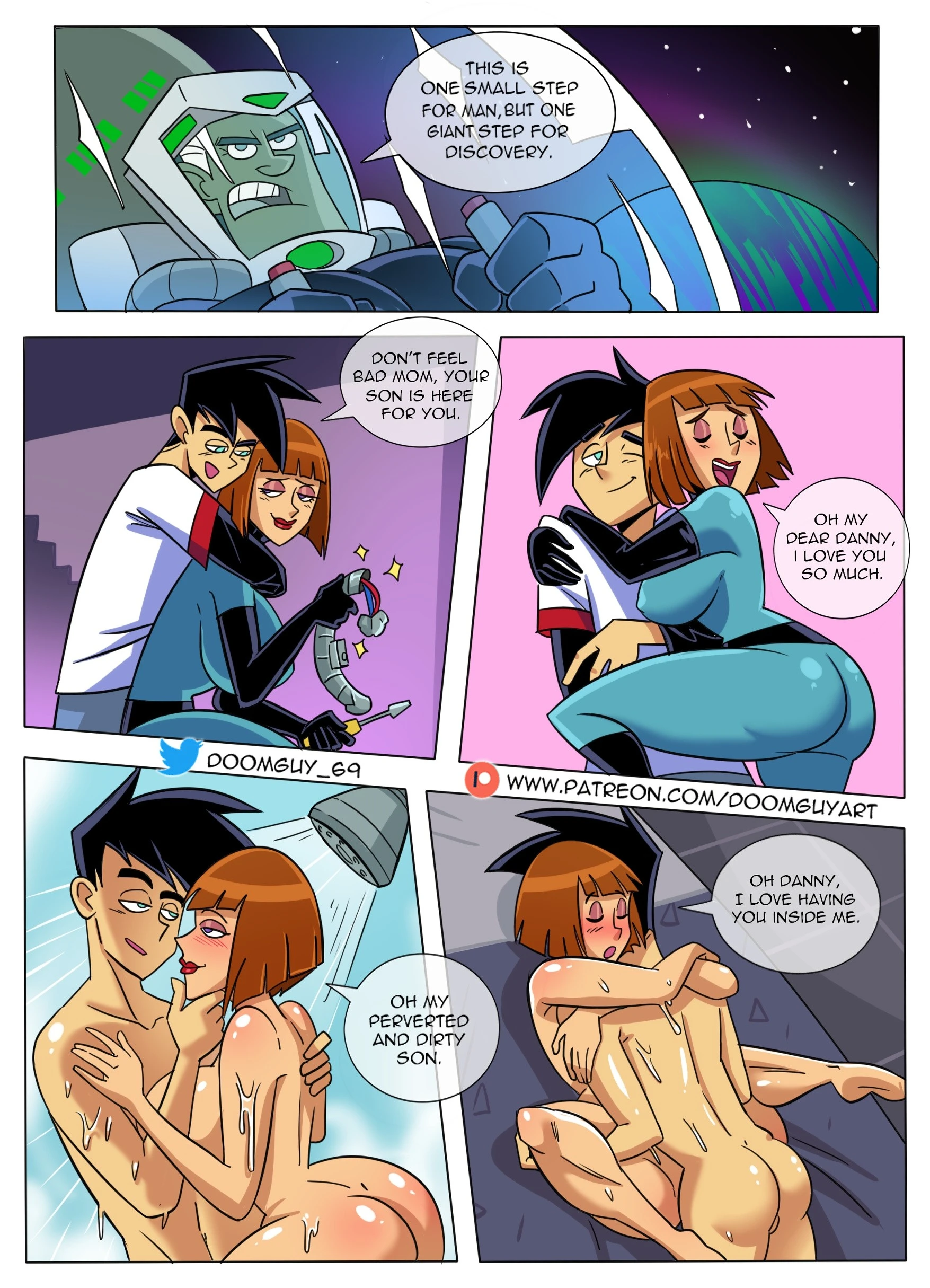 Maddie Fenton: A Mother's Plan porn comic picture 6