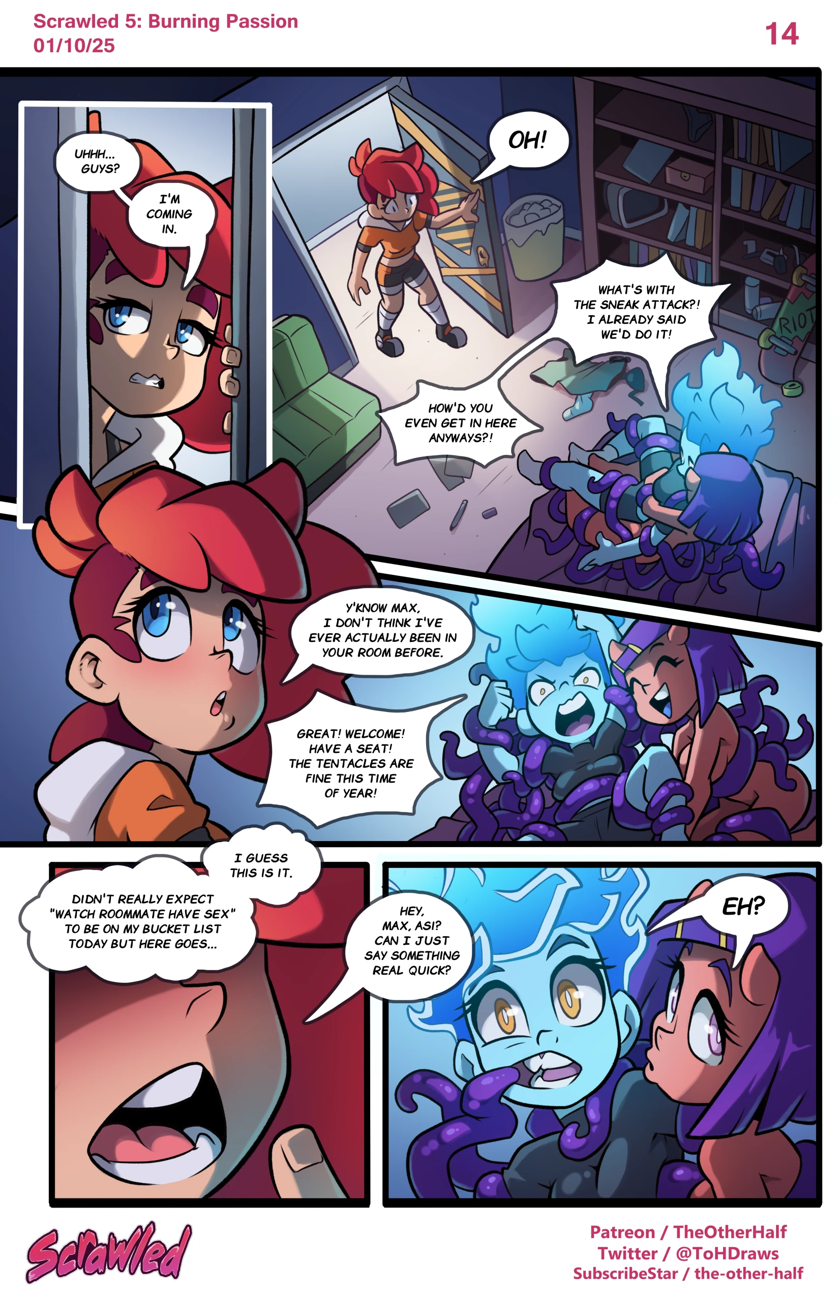 Scrawled 5: Burning Passion porn comic picture 14