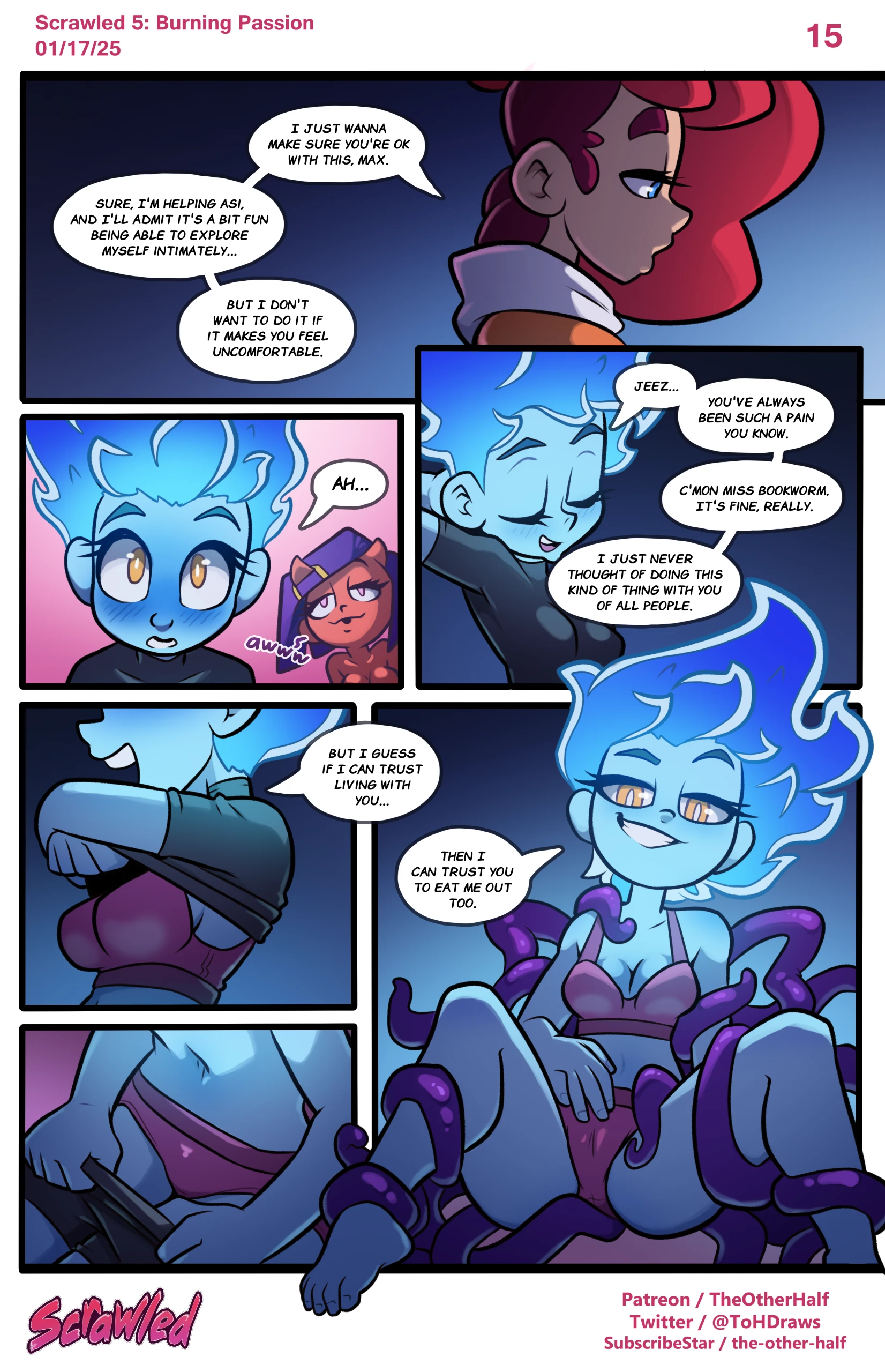 Scrawled 5: Burning Passion porn comic picture 15