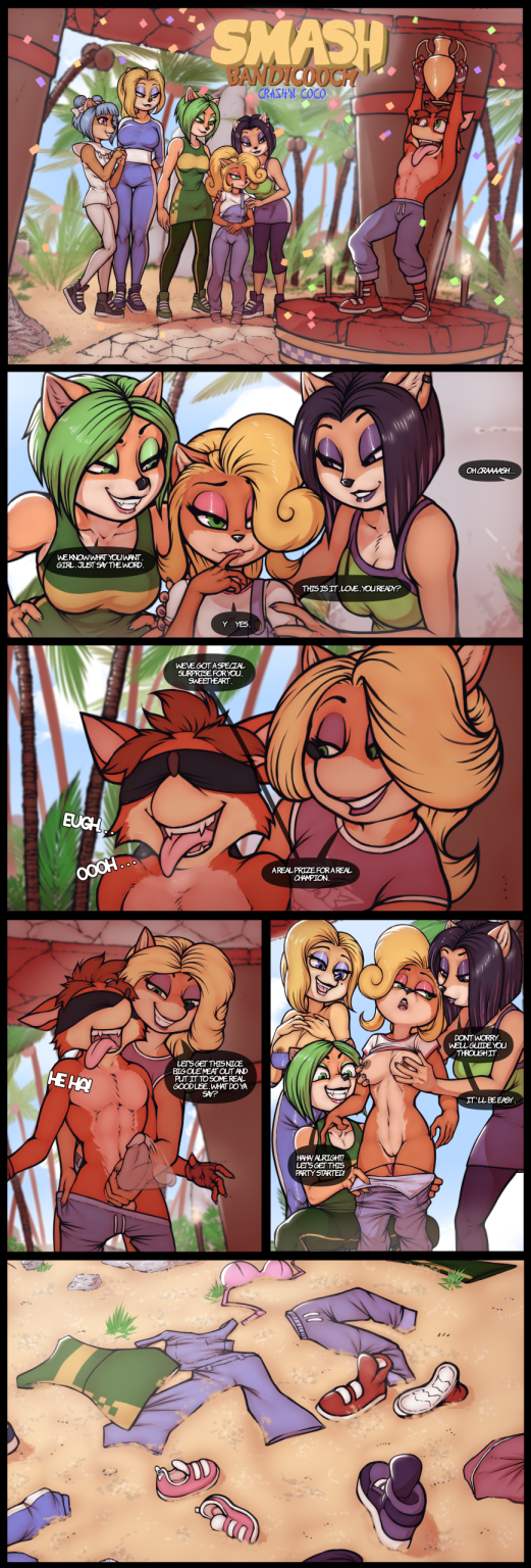 Smash Bandicoot porn comic picture 1