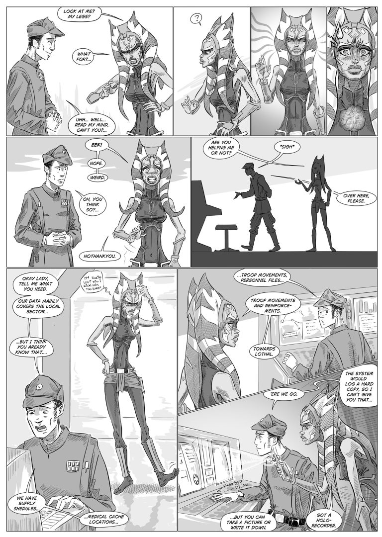 Soldier of Orange - An Ahsoka Story porn comic picture 17