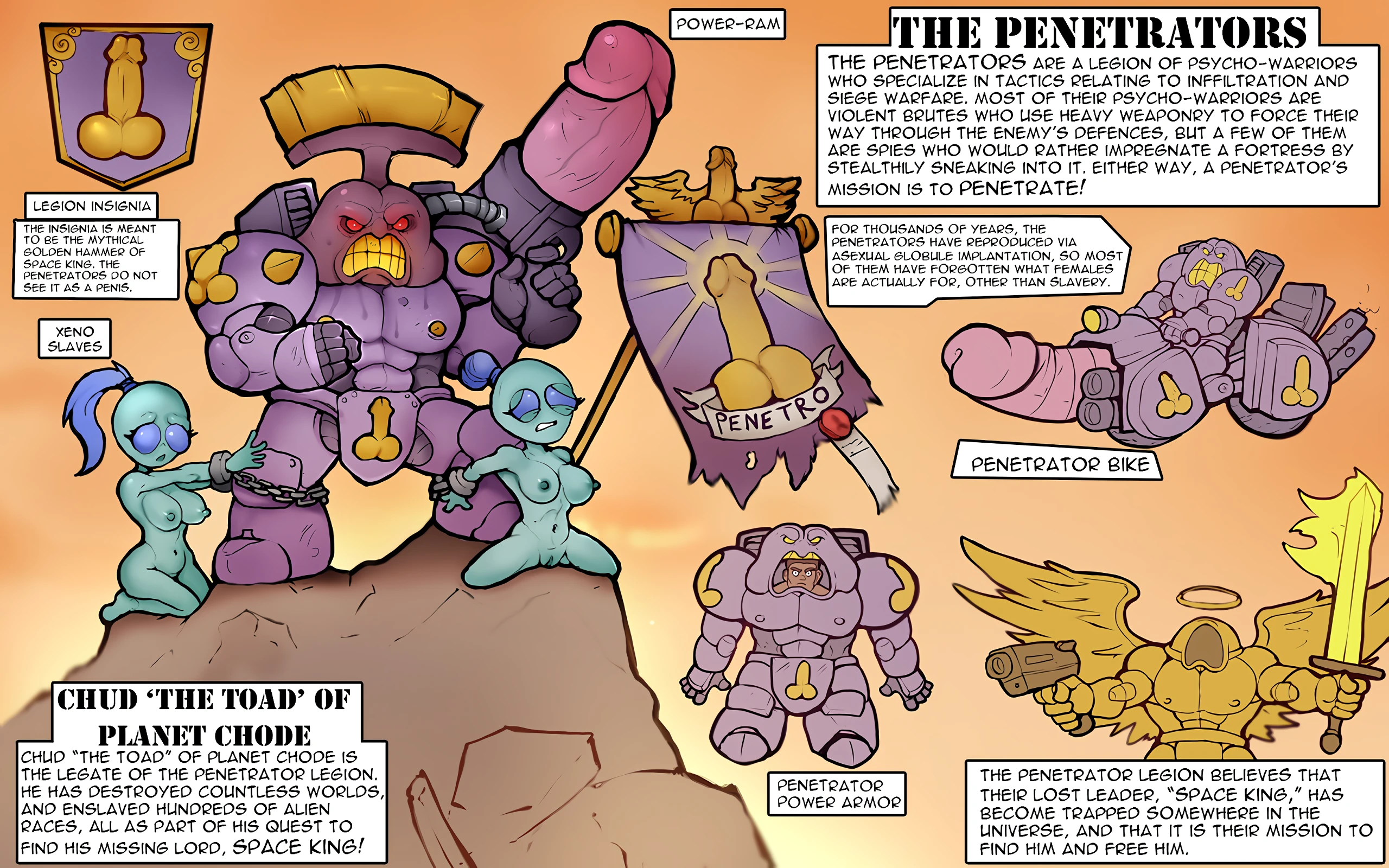Space King: The Penetrators porn comic picture 1