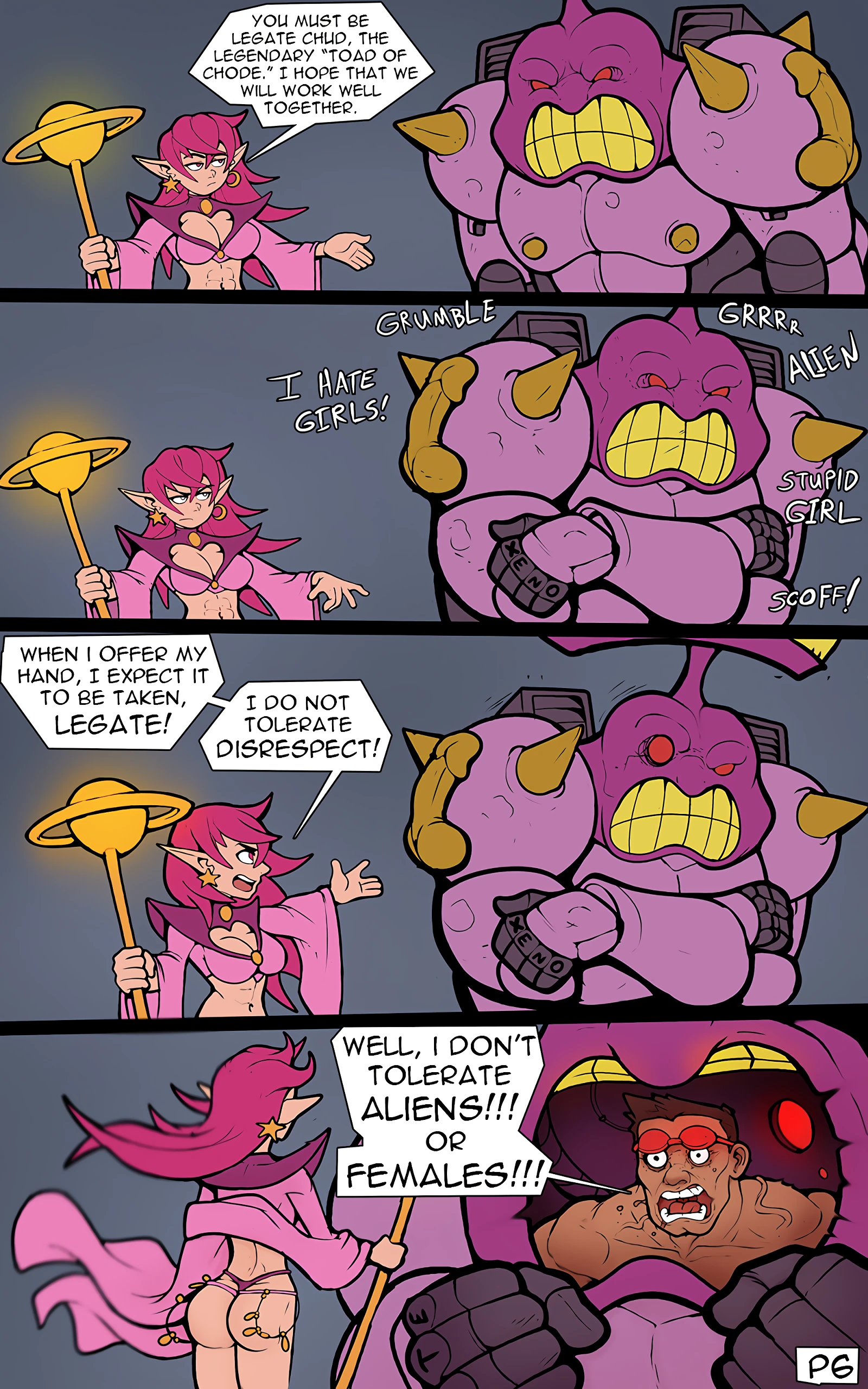 Space King: The Penetrators porn comic picture 7