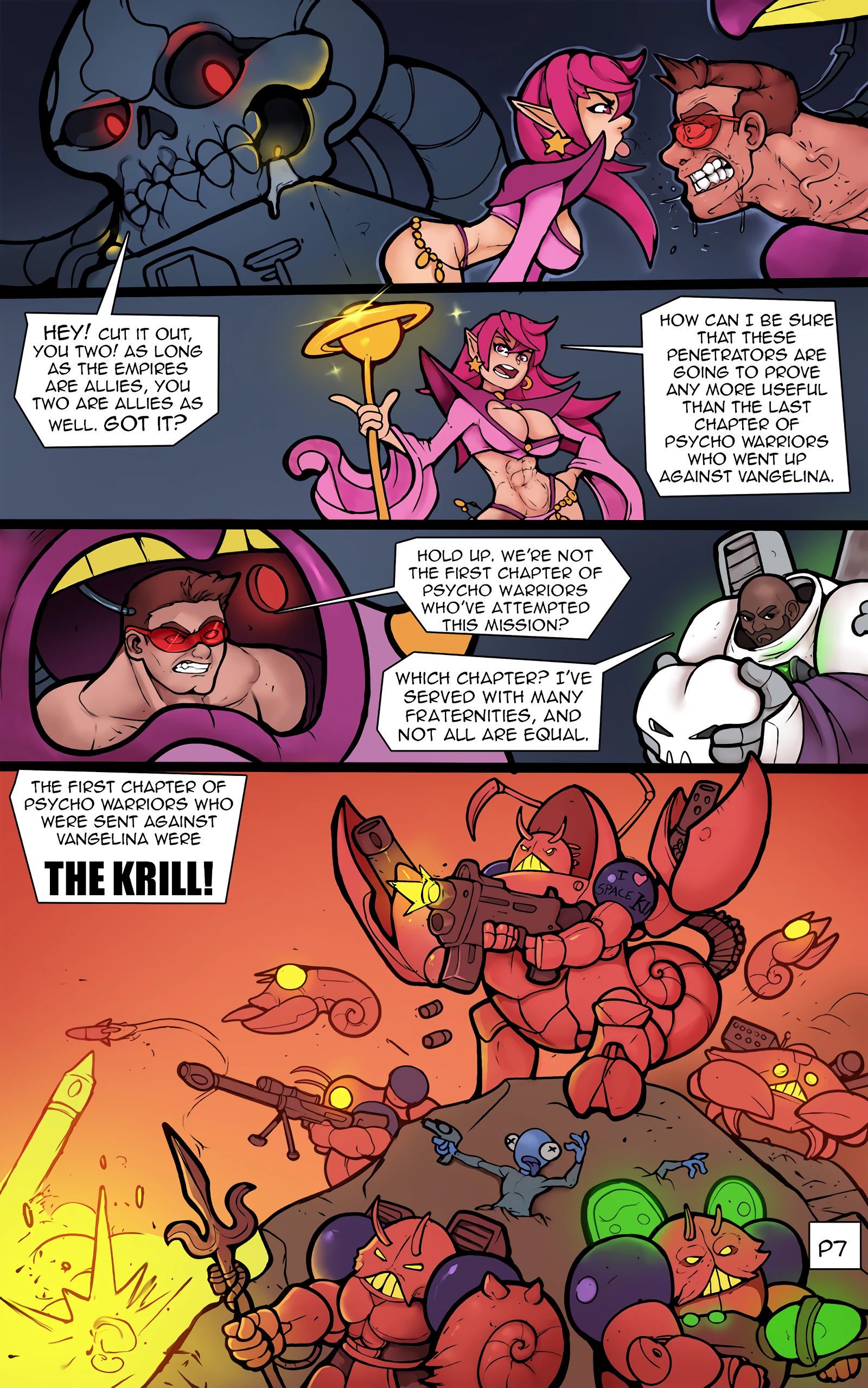 Space King: The Penetrators porn comic picture 8
