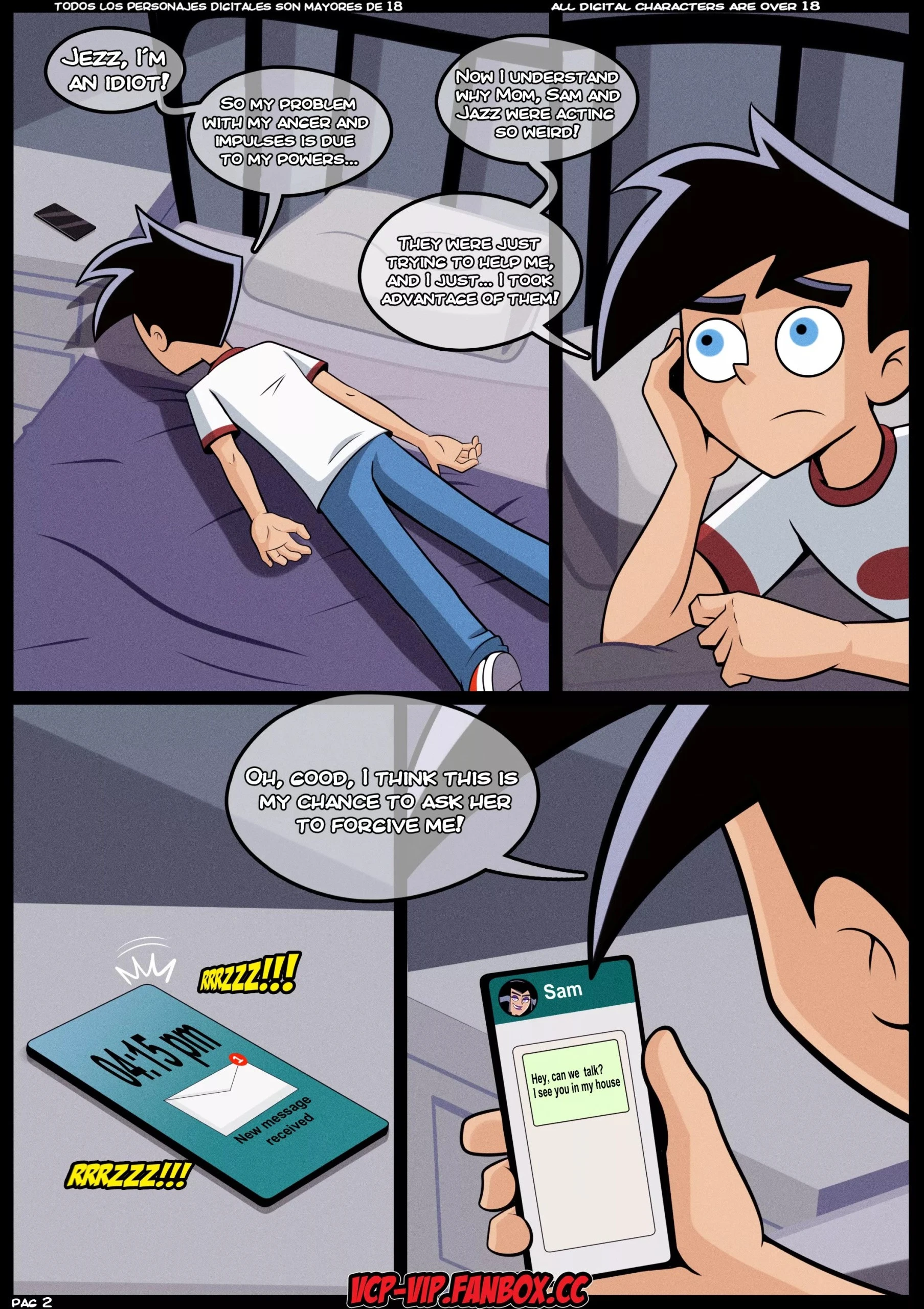 Ghost Puberty 4 porn comic picture 3