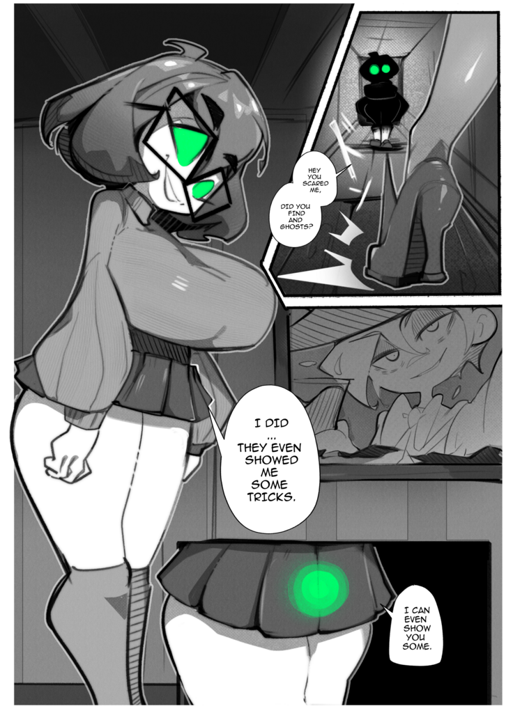 Detective girls and The Horny Ghost - Porn Comics porn comic picture 16