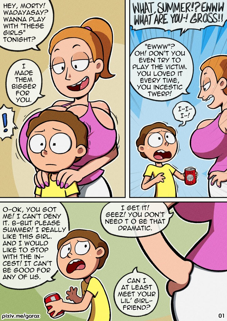 Incest and Morty - Porn Comics porn comic picture 1