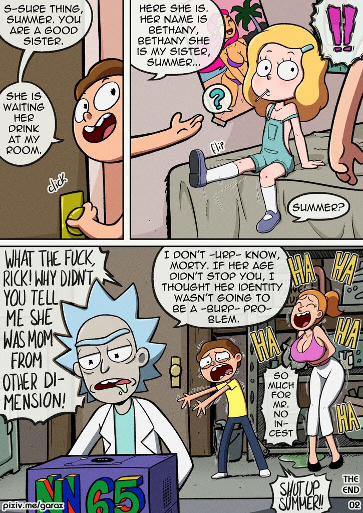 Incest and Morty - Porn Comics porn comic picture 2