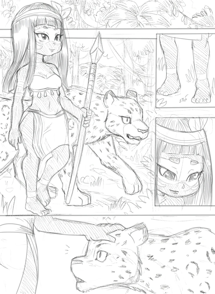 Nayra and Werjaguar - Porn Comics porn comic picture 2