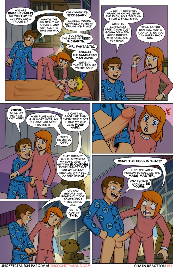 Power Pack - Chain Reaction Part 4 - Porn Comics porn comic picture 1
