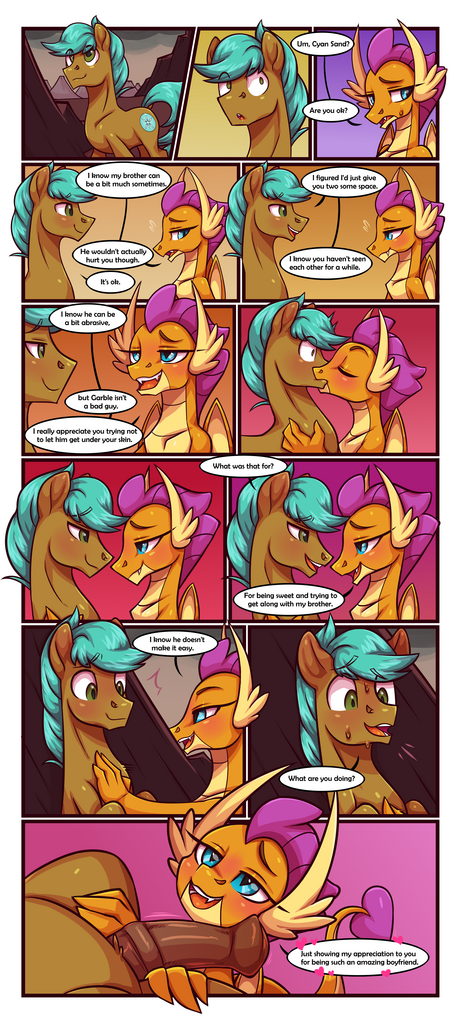 Smolder x OC Comic 3 - Porn Comics porn comic picture 3