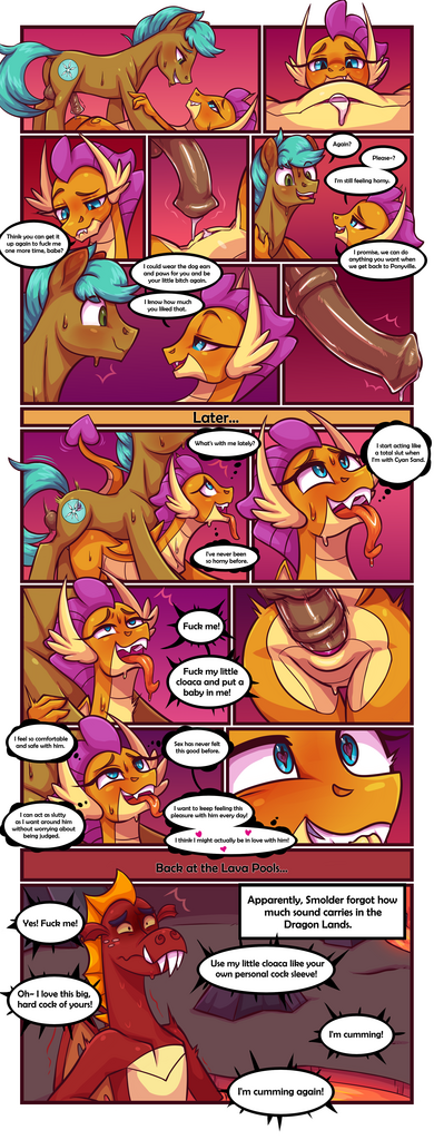 Smolder x OC Comic 3 - Porn Comics porn comic picture 9