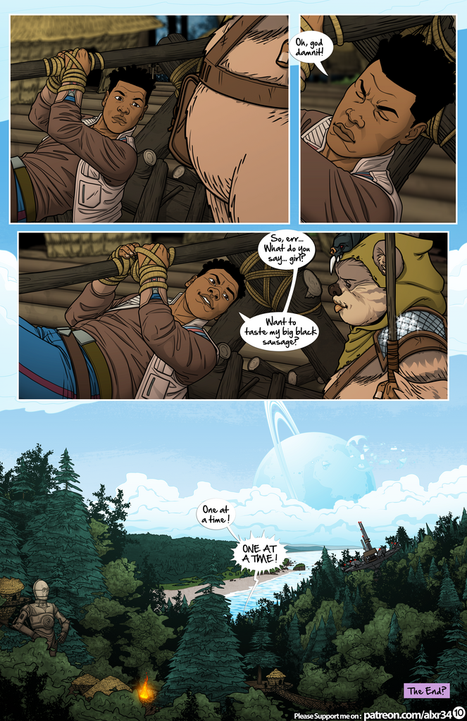 Star Wars: A Complete Guide to Wookie Sex 5 - Jungle Love - Porn Comics porn comic picture 11