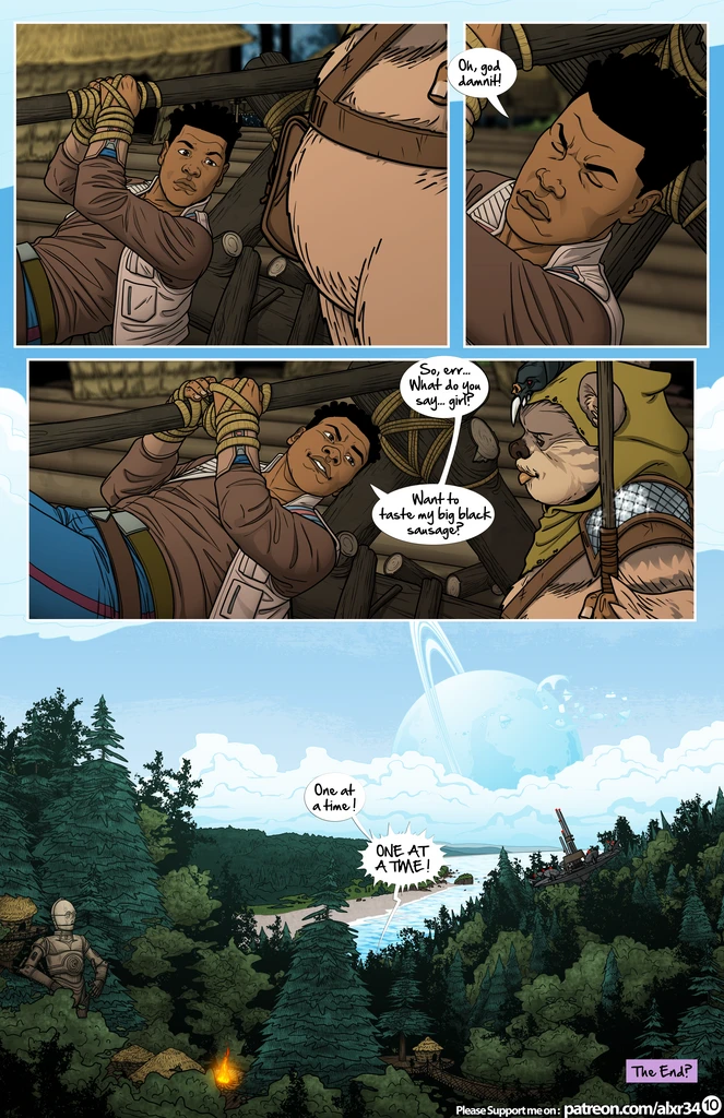 Star Wars: A Complete Guide to Wookie Sex 5 - Jungle Love - Porn Comics porn comic picture 11