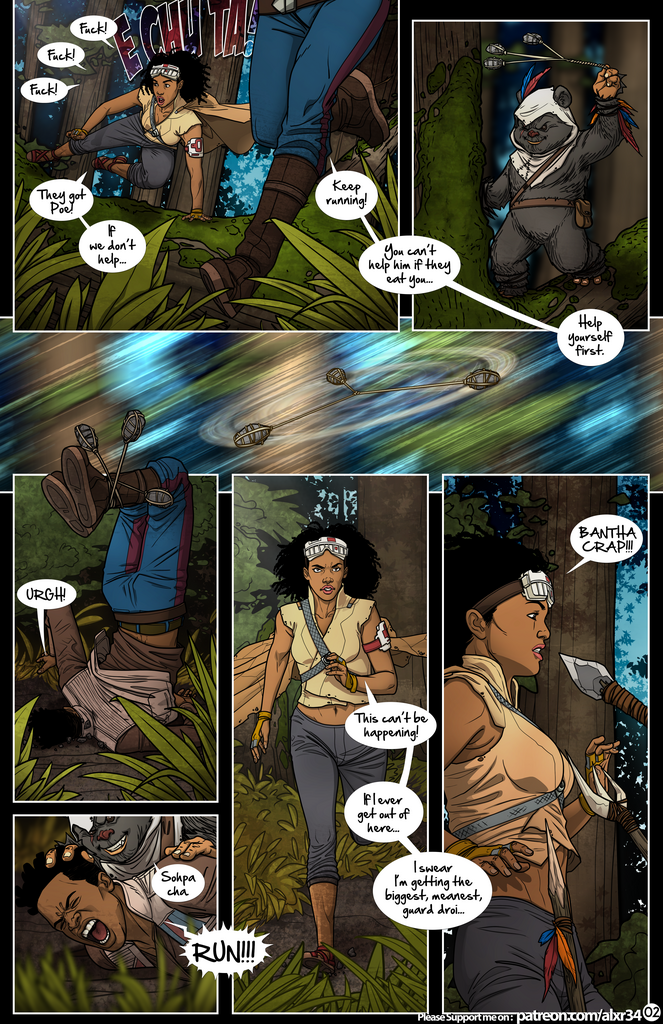 Star Wars: A Complete Guide to Wookie Sex 5 - Jungle Love - Porn Comics porn comic picture 3