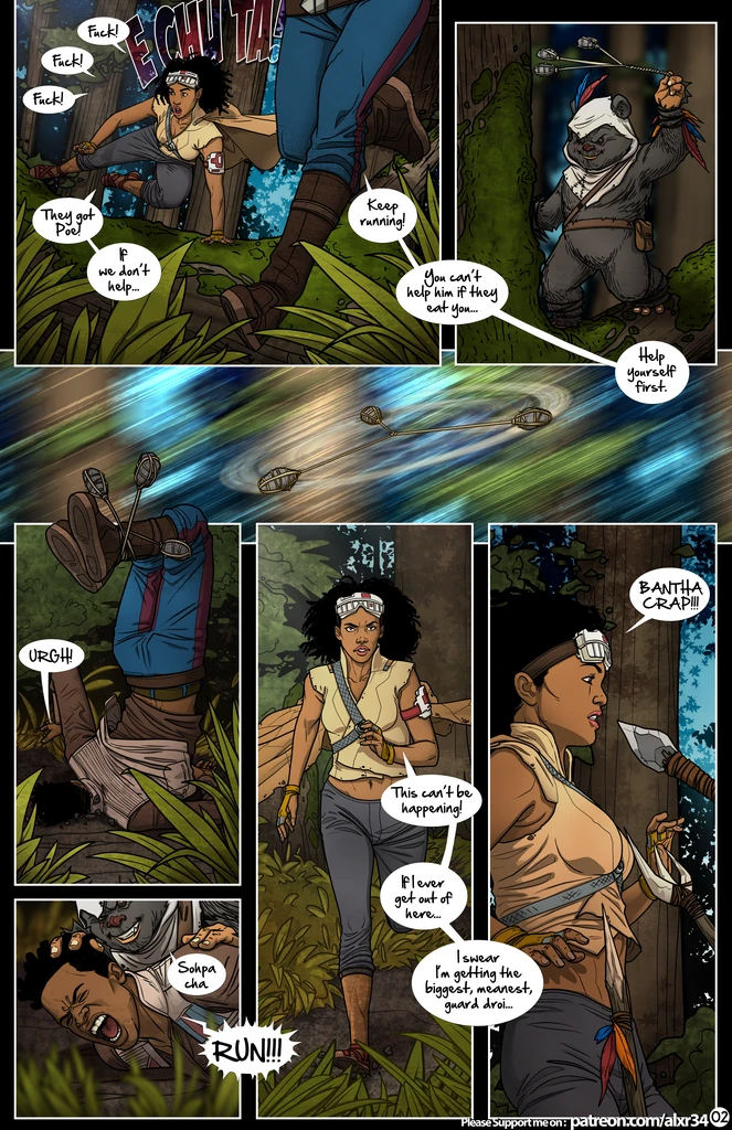 Star Wars: A Complete Guide to Wookie Sex 5 - Jungle Love - Porn Comics porn comic picture 3