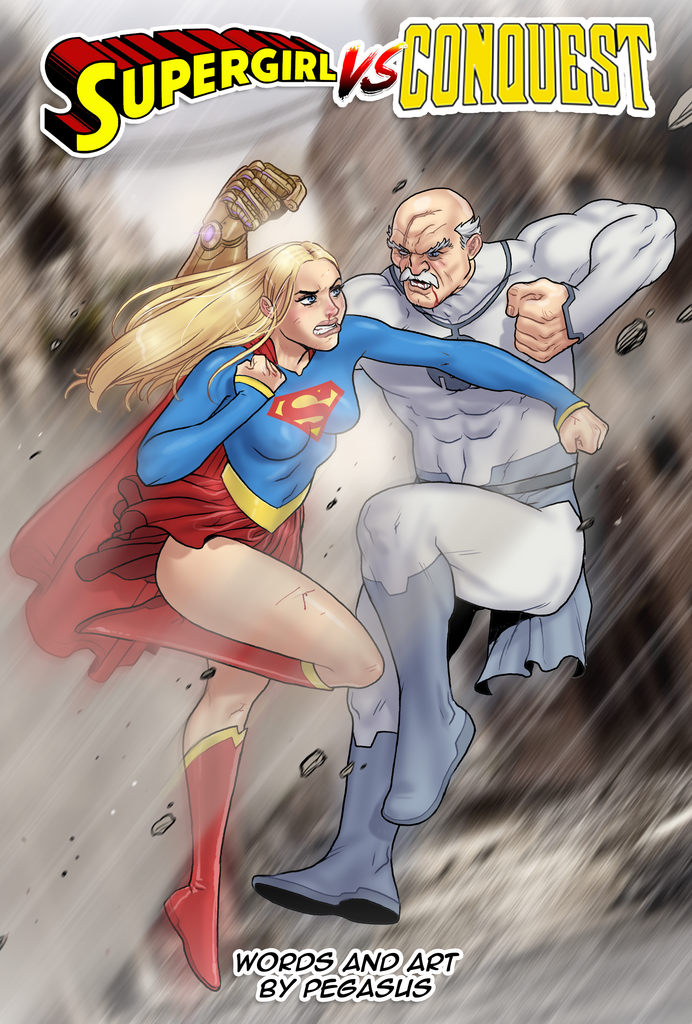 Supergirl vs Conquest - Porn Comics porn comic picture 1