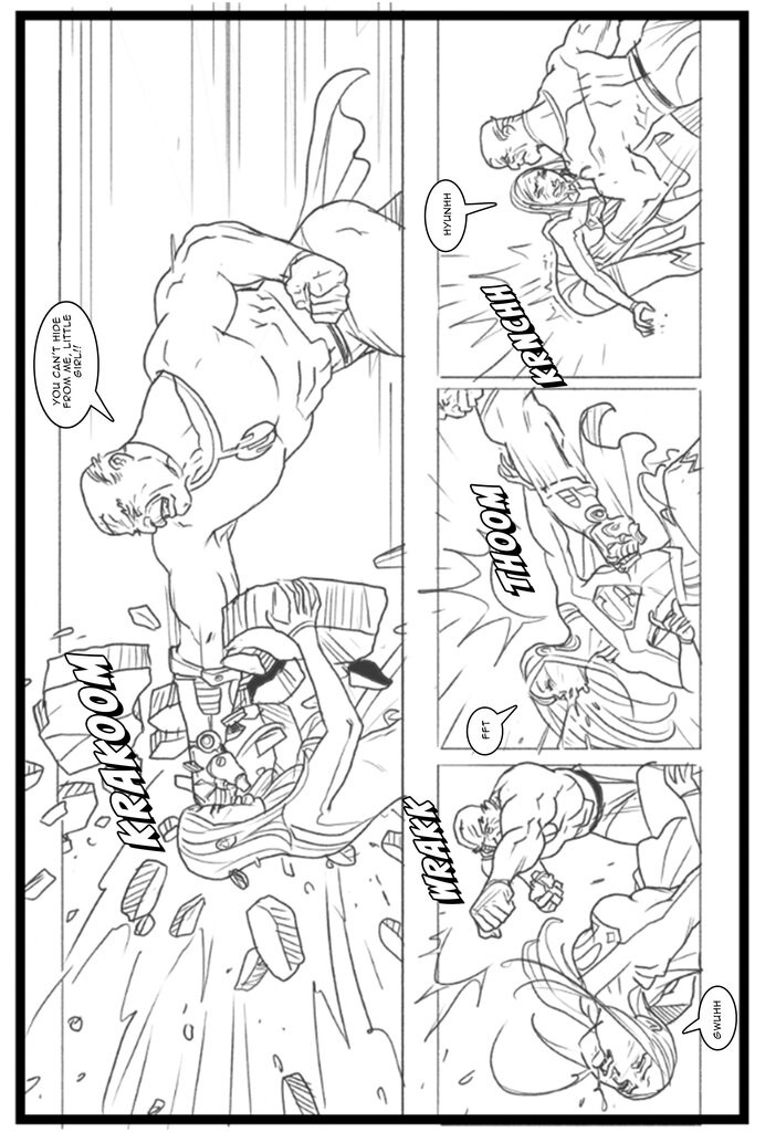Supergirl vs Conquest - Porn Comics porn comic picture 11