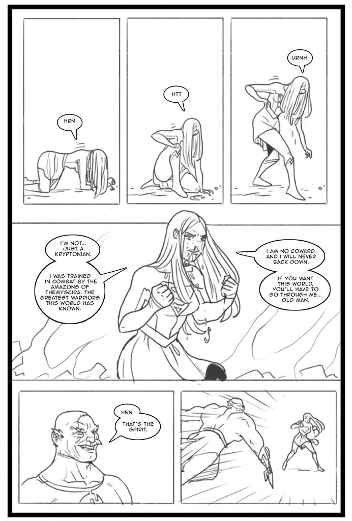 Supergirl vs Conquest - Porn Comics porn comic picture 15