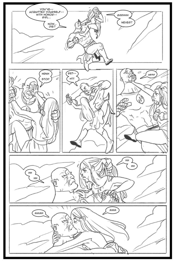 Supergirl vs Conquest - Porn Comics porn comic picture 17
