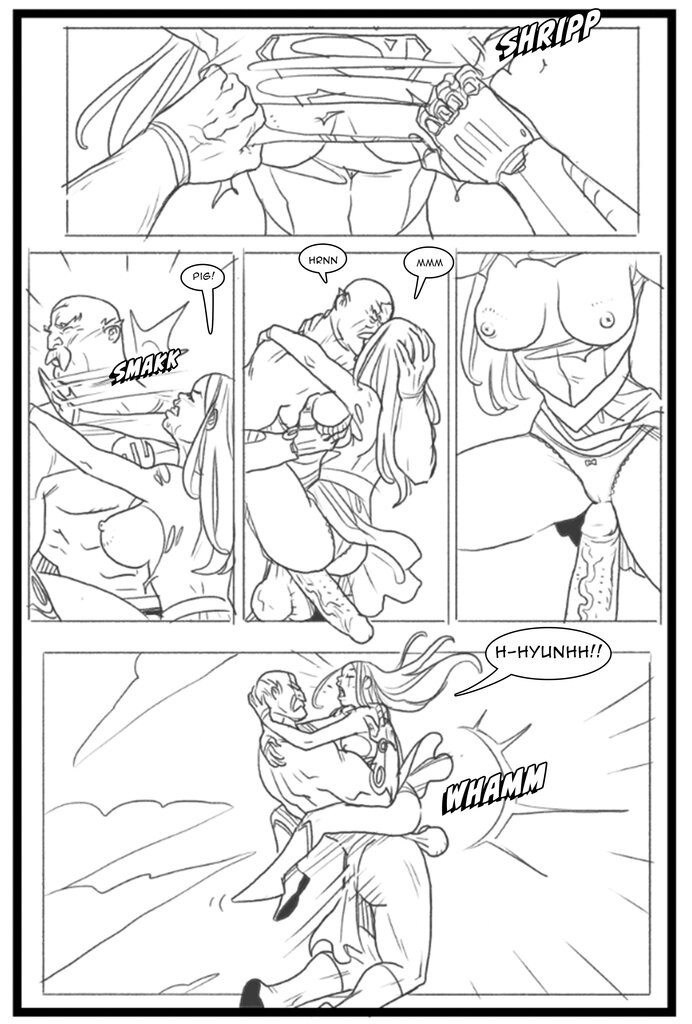 Supergirl vs Conquest - Porn Comics porn comic picture 19