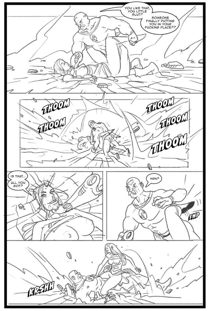 Supergirl vs Conquest - Porn Comics porn comic picture 23