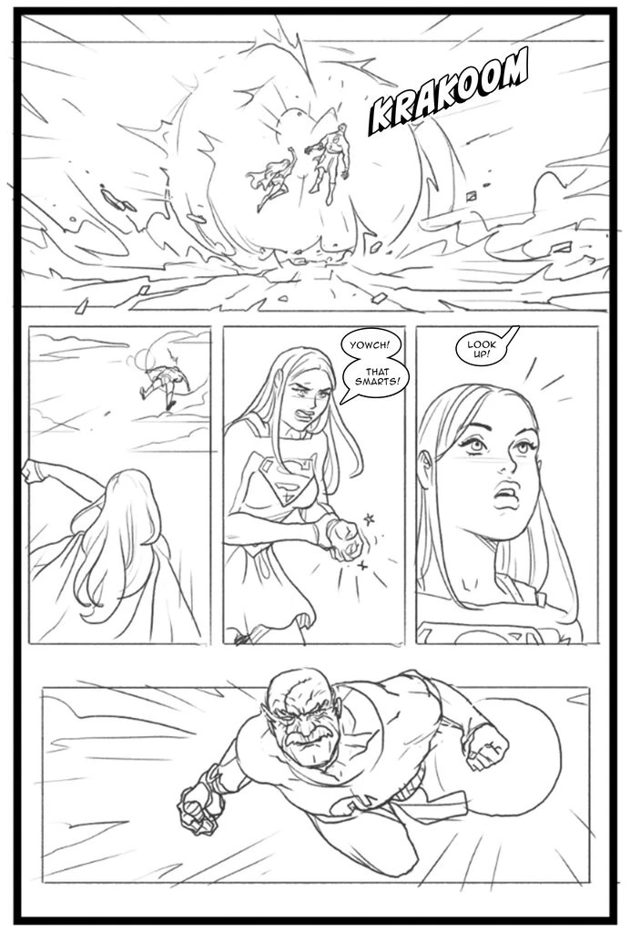 Supergirl vs Conquest - Porn Comics porn comic picture 3
