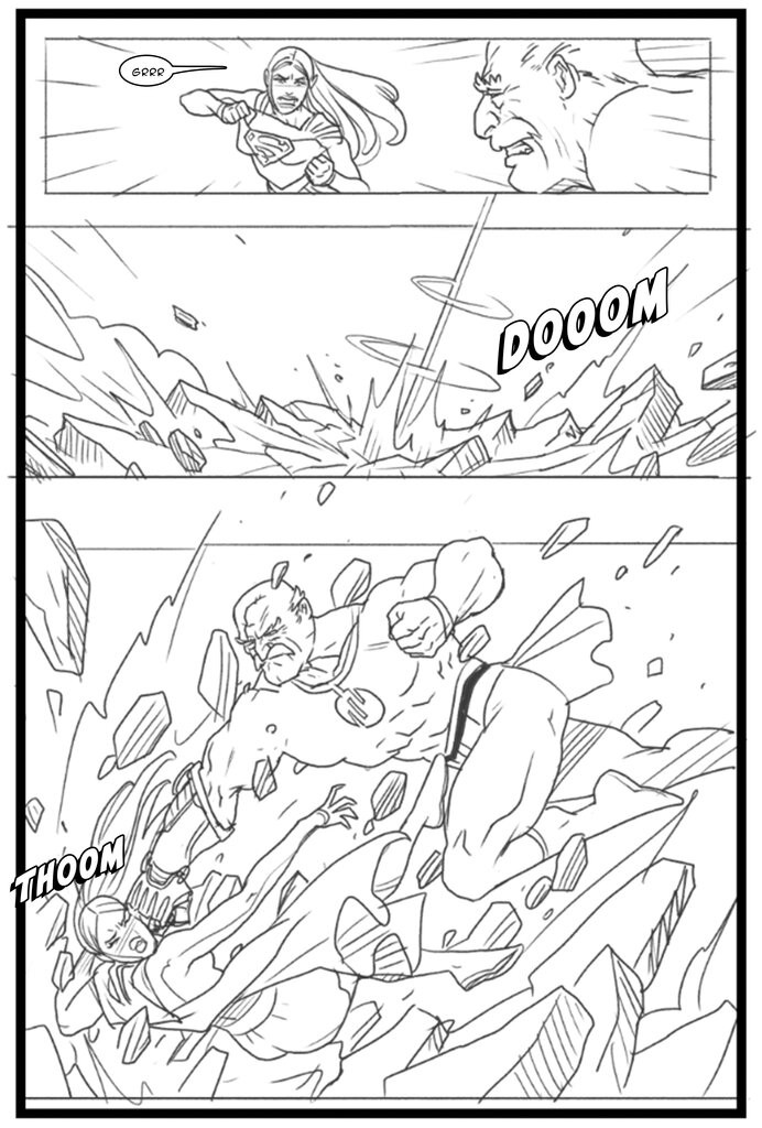 Supergirl vs Conquest - Porn Comics porn comic picture 4