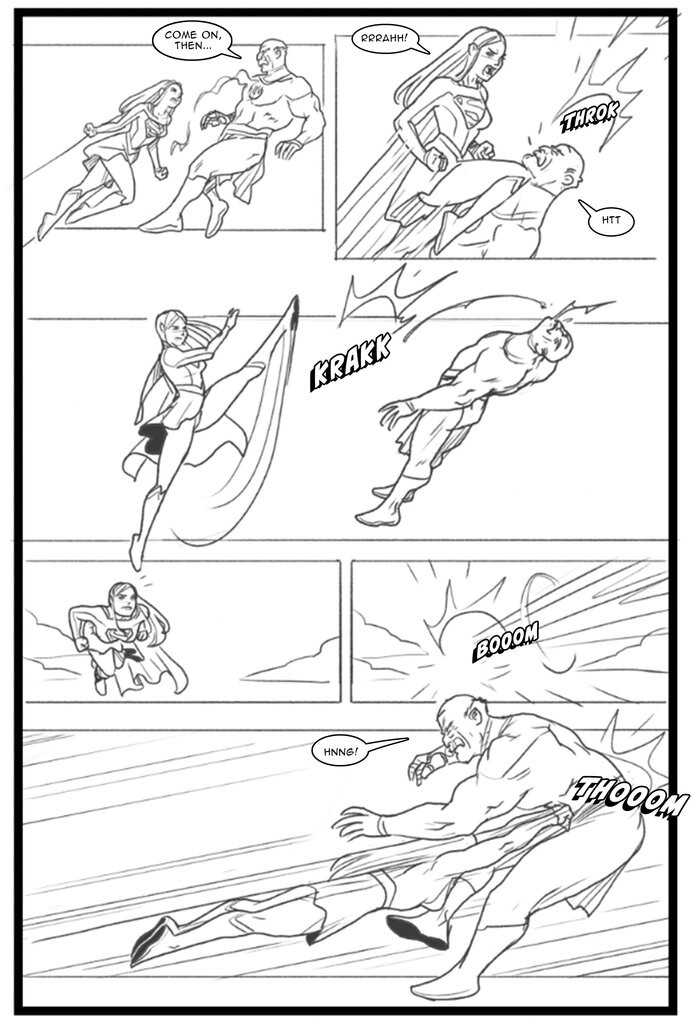 Supergirl vs Conquest - Porn Comics porn comic picture 6