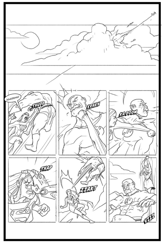 Supergirl vs Conquest - Porn Comics porn comic picture 7