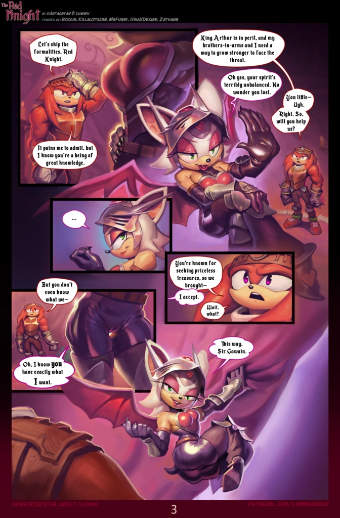 The Red Knight - Porn Comics porn comic picture 4
