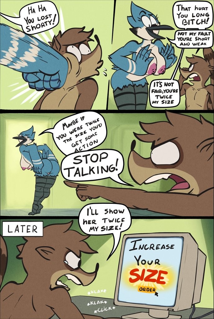 A regular show comic porn comic picture 1