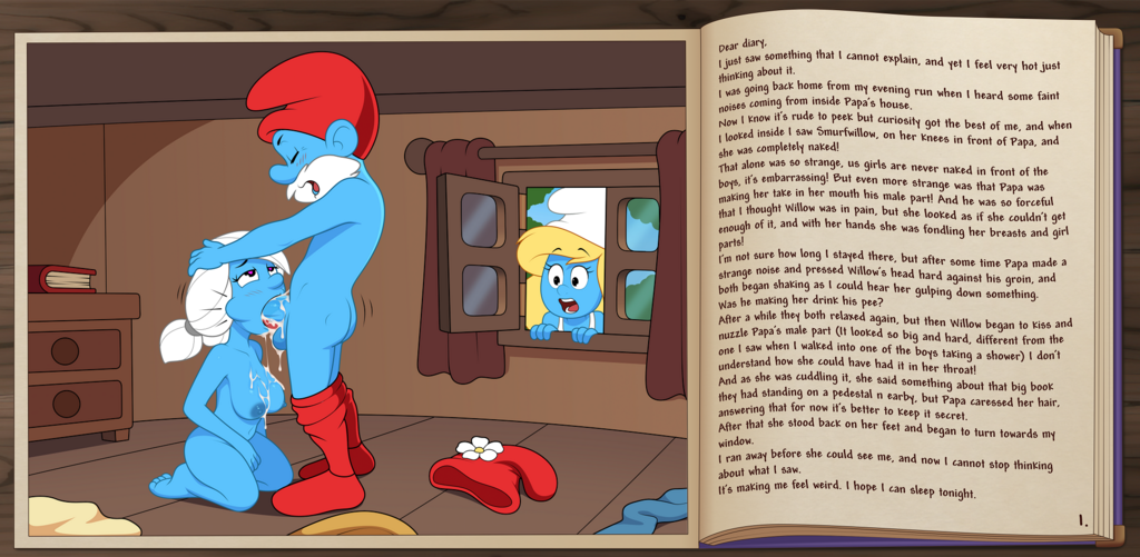 A Smurfy New Status Quo porn comic picture 2