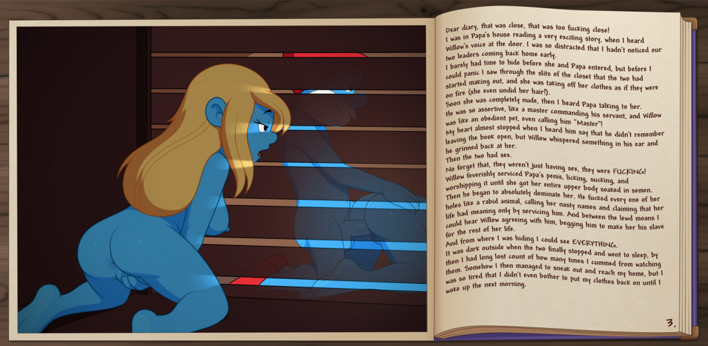 A Smurfy New Status Quo porn comic picture 4