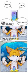 Amy Rose + Tails porn comic picture 1