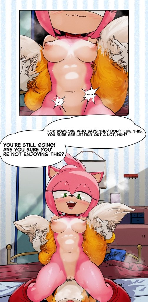 Amy Rose + Tails porn comic picture 8